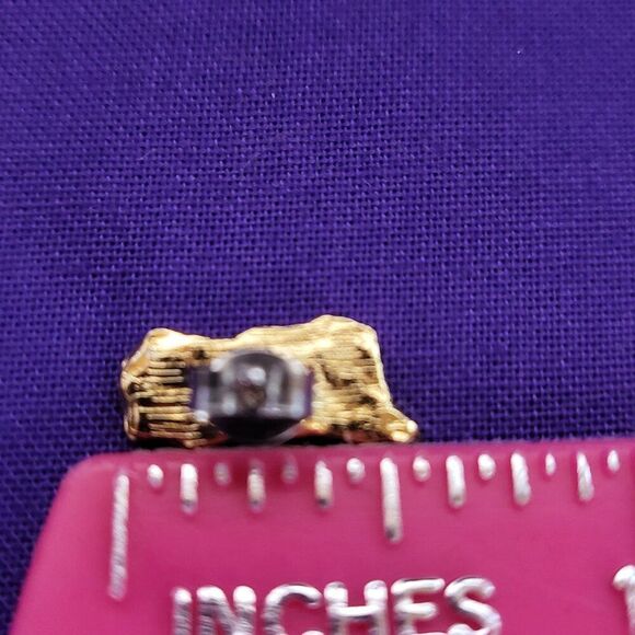 Vintage Halloween "Boo" Enamel Stud Earrings - Picture 4 of 5